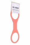 PEACHES 'N CREAME Large Silicone Cuffs brzoskwiniowe, silikonowe, 27 cm, bez zapięć