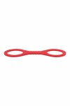 SPORTSHEETS Amor Small silikonowe kajdanki elastyczne czerwone, miękka powierzchnia