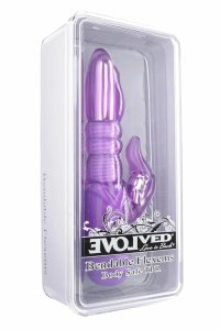 EVOLVED Bendable Flexems Touch elastyczny model intymny z 3 trybami pracy, ABS, wodoodporny