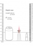POMPKA do sutków i łechtaczki ZESTAW rozmiar L - Automatic Rechargeable Clitoral & Nipple Pump Set - L - Pink