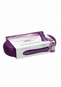 WIBRATOR klasyczny 10 trybów pracy PRĄŻKOWANY - Vibrator - Jewel - Purple
