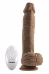 EVOLVED Full Monty 9 Inch Dark zaawansowana maszyna intymna z pilotem, ruch i wibracje