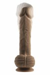EVOLVED Full Monty 9 Inch Dark zaawansowana maszyna intymna z pilotem, ruch i wibracje