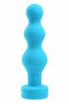 Gender X Plugged Up silikonowy model z 10 trybami wibracji, ergonomiczny, czarny