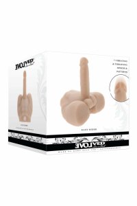 EVOLVED TORSO EASY RIDER LIGHT model z funkcją ruchu i wibracji, jasny, 24 cm