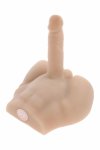 EVOLVED TORSO EASY RIDER LIGHT model z funkcją ruchu i wibracji, jasny, 24 cm