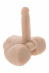 EVOLVED TORSO EASY RIDER LIGHT model z funkcją ruchu i wibracji, jasny, 24 cm