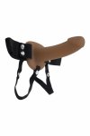 SELOPA Our First Hollow Strap On Dark 6'' regulowany pas intymny z wyjmowaną wkładką