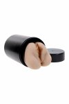 ZERO TOLERANCE Dani Daniels Light Flesh dwuwejściowa maszyna intymna TPR, 17 cm, teksturowane wnętrze