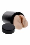 ZERO TOLERANCE Dani Daniels Light Flesh dwuwejściowa maszyna intymna TPR, 17 cm, teksturowane wnętrze