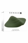 Gender X Pleasure Pad silikonowa poduszka wibrująca dwustronna, 10 trybów, 16,2 cm