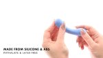 SELOPA DAINTY DICK mini model silikonowy, 10 trybów, wodoodporny, USB, 12 cm