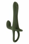 ZERO TOLERANCE STRAP TAP & GO podwójny system wibracji, silikonowy, pilot, 19,4 cm