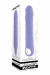 EVOLVED Large Purple Fantasy 9.5" wielofunkcyjny model silikonowy, uchwyt, fioletowy