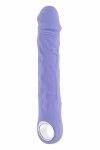 EVOLVED Large Purple Fantasy 9.5" wielofunkcyjny model silikonowy, uchwyt, fioletowy
