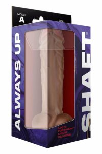 SHAFT Model A 10.5" Liquid Silicone Pine – anatomiczny model Flexiskin™, przyssawka, dwuwarstwowy