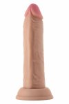 SHAFT Model J 6.5" Liquid Silicone Pine – anatomiczny model Flexiskin™, dwuwarstwowy, przyssawka