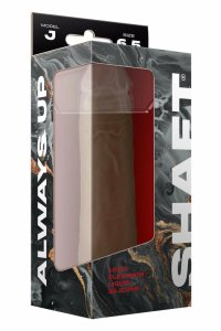 SHAFT Model J 6.5” Liquid Silicone Oak – anatomiczny model Flexiskin™, dwuwarstwowy, przyssawka