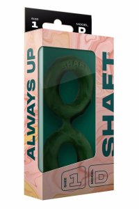 SHAFT Double C-Ring Small Green – podwójny pierścień anatomiczny Flexiskin™ S