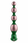 FemmeFunn Bougie Beads Rose Gold – aluminiowy system intymny, 11 trybów, 18,5 cm, Boost