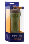 FORTO MODEL B-02 Stroker Dark – system intymny, regulacja siły zasysania, anatomiczna powierzchnia