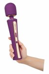 BODYWAND Luxe Couture Purple – masażer wielofunkcyjny, 7 trybów, 15 prędkości, USB