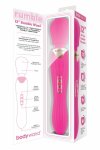 BODYWAND Rumble Wand 12” masażer relaksacyjny, Hot Pink, 29,8 cm, 5 trybów, akumulator