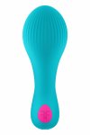 FEMME FUN Solia Bullet Turquoise – płaska maszyna intymna, 21 trybów, silikon Softfeel, magnetyczna