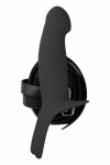 VIRGITE H1 Hollow Strap S Czarny – silikonowy system intymny, regulowany, pusty środek