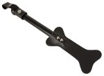 ZADO Leather Paddle Dog Bone packa skórzana z drewnianą rączką, długość 38 cm