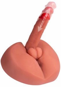 HIDDEN DESIRE BANGERS Hardcore Deep Fucker 3.2 kg anatomiczny model TPE, system wibracji