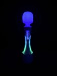 Paradise Pleasure Products Illumination The Wand biały, RGB LED, IPX7, aplikacja, silikon