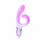 Paradise Pleasure Products Illumination The Rabbit biały, RGB LED, IPX7, aplikacja, silikon