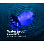 Paradise Pleasure Products Illumination The Plug White RGB LED, IPX7, silikon medyczny, aplikacja