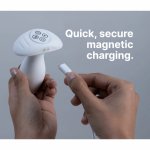 Paradise Pleasure Products Illumination The Plug White RGB LED, IPX7, silikon medyczny, aplikacja