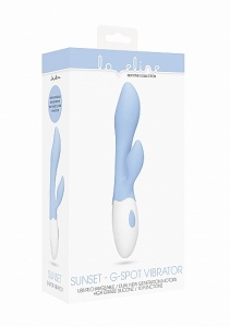 WIBRATOR do punktu G i łechtaczki Sunset - G-spot Vibrator - Sunset - Blue