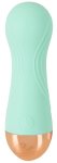 Cuties Soft Green Mini Wibrator Dual Density 12 cm – silikonowa maszyna intymna, wodoodporna, USB