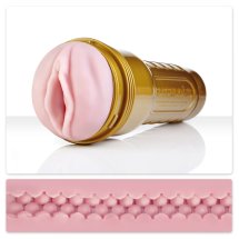 Fleshlight STU Pink Lady – system treningowy wytrzymałościowy SuperSkin, struktura STU, 25,5 cm
