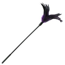 Sportsheets Starburst Tickler Violet – dekoracyjne piorko fioletowe, lekka konstrukcja, 40 cm