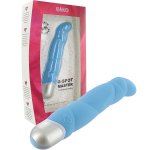 FeelzToys Gino Blue silikonowy model punktu G, 7 trybów, 16 cm, anatomiczny kształt
