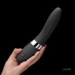 LELO Elise 2 Black anatomiczny model wielofunkcyjny, wodoodporny, 8 trybów, dwa silniki