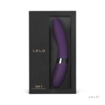 LELO Elise 2 Plum silikonowy model wodoodporny, 8 trybów, dwa silniki, 22 cm