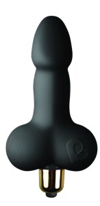 Rocks-Off Little Cocky – kompaktowy model silikonowy, 7 programów, anatomiczny kształt, czarny