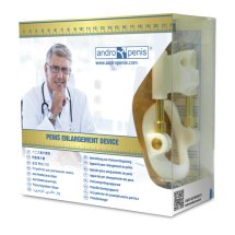 Andromedical Andropenis Gold – system do modelowania długości z powłoką 24K złota, zestaw akcesoriów