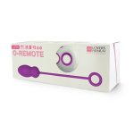 LoversPremium Leya Purple – bezprzewodowy system wibracyjny, silikonowy, 7 trybów, 19,4 cm