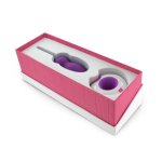 LoversPremium Leya Purple – bezprzewodowy system wibracyjny, silikonowy, 7 trybów, 19,4 cm