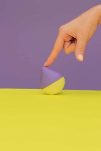 Tenga Iroha Fuji Lemon – kompaktowy masażer wodoodporny, żółty, 1 tryb, 5 godzin pracy