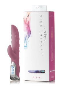 Vibe Therapy Bliss Pink – silikonowy model z 7 trybami wibracji, 26 cm, wodoodporny, różowy