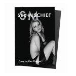 S&M Flogger Black skórzany pejcz z ergonomiczną rączką, długość 61 cm
