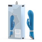 B Swish Bwild Deluxe Bunny Blue Lagoon – silikonowy model wodoodporny 19,3 cm, 6 trybów